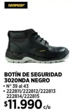 Construmart TEMPEST BOTÍN DE SEGURIDAD oferta