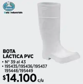 Construmart Bata industrials bota láctica PVC oferta