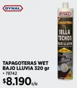 Construmart Dynal tapagoteras wet bajo lluvia oferta