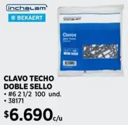 Construmart Inchalam bekaert clavo techo doble sello oferta