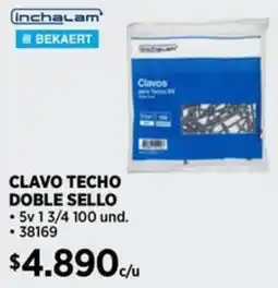 Construmart Inchalam bekaert clavo techo doble sello oferta