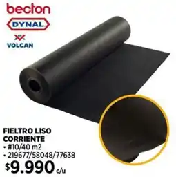Construmart Dynal fieltro liso corriente oferta