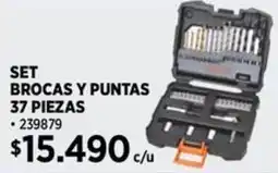 Construmart Set brocas y puntas oferta