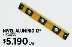 Construmart Nivel aluminio 12" oferta