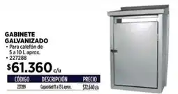 Construmart Gabinete galvanizado oferta