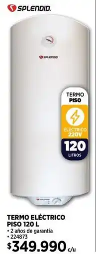 Construmart Splendid termo piso eléctrico oferta