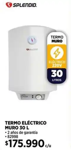 Construmart Splendid termo eléctrico muro oferta