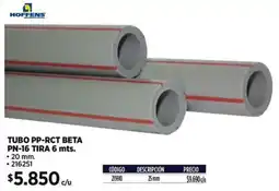 Construmart Hoffens tubo pp-rct beta oferta