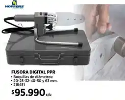 Construmart Hoffens fusora digital PPR oferta