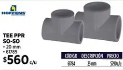 Construmart Hoffens tee ppr so-so oferta