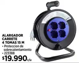 Construmart Alargador carrete oferta