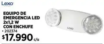 Construmart Lexo equipo de emergencia led oferta