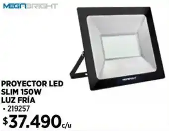 Construmart Megabright proyector led oferta