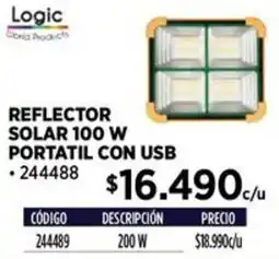 Construmart Logic reflector solar oferta