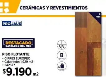 Construmart Piso flotante oferta