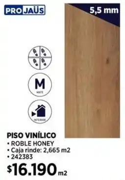Construmart Pro jaüs piso vinílico oferta