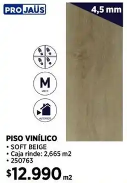 Construmart Pro jaüs piso vinílico oferta