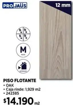 Construmart Pro jaüs piso flotante oferta