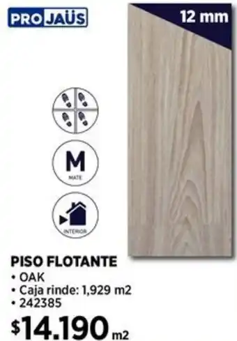 Construmart Pro jaüs piso flotante oferta