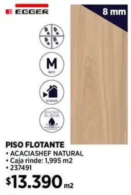 Construmart E egger piso flotante oferta