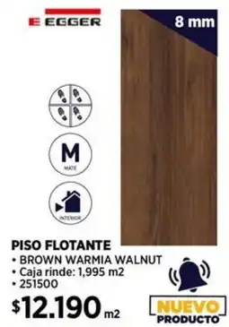 Construmart E egger piso flotante oferta