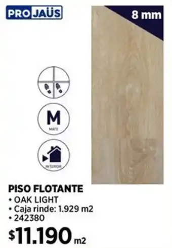Construmart Pro jaüs piso flotante oferta
