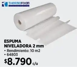 Construmart Thermofoo espuma niveladora oferta