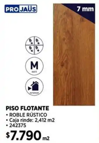 Construmart Pro jaüs piso flotante oferta
