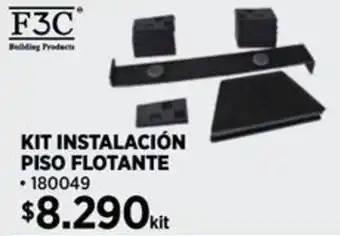 Construmart Kit instalación piso flotante oferta