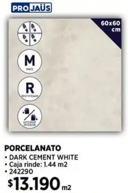 Construmart Pro jaüs porcelanato oferta