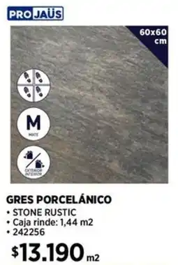 Construmart Pro jaüs gres porcelánico oferta