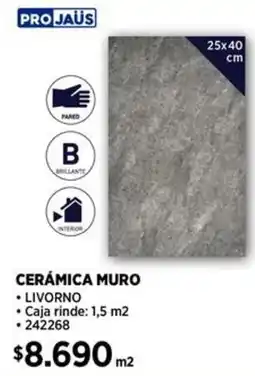 Construmart Pro jaüs cerámica muro oferta