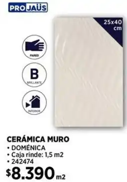 Construmart Pro jaüs cerámica muro oferta