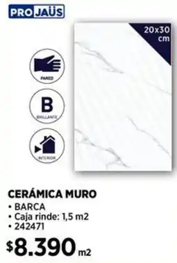 Construmart Pro jaüs cerámica muro oferta