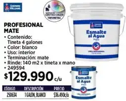 Construmart Profesional mate oferta