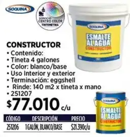 Construmart Soquina constructor oferta