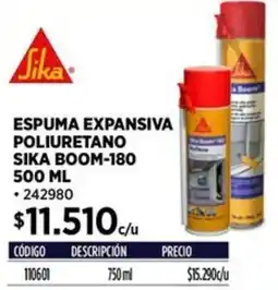 Construmart Sika espuma expansiva poliuretano oferta