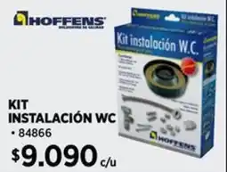 Construmart Hoffens kit instalación w.c. oferta