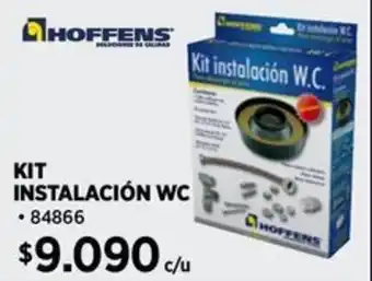 Construmart Hoffens kit instalación w.c. oferta