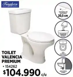 Construmart Fanaloza toilet valencia premium oferta