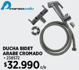 Construmart Peorsovalu ducha bidet arabe cromado oferta