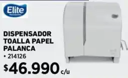 Construmart Elite dispensador toalla papel palanca oferta