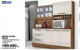 Construmart Projaüs mueble cocina megan oferta