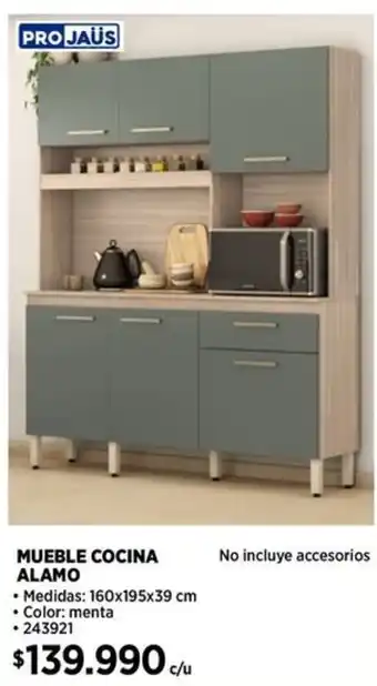 Construmart Projaüs mueble cocina alamo oferta