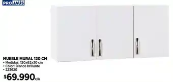Construmart Projaüs mueble mural oferta