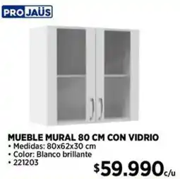 Construmart Projaüs mueble mural oferta