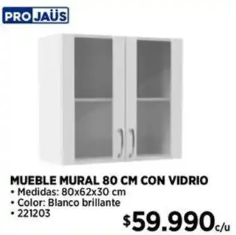 Construmart Projaüs mueble mural oferta