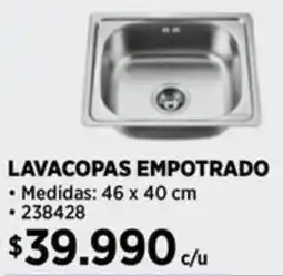 Construmart Lavacopas empotrado oferta