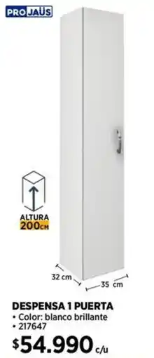 Construmart Projaüs despensa 1 puerta oferta