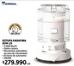Construmart Kendal estufa parafina oferta